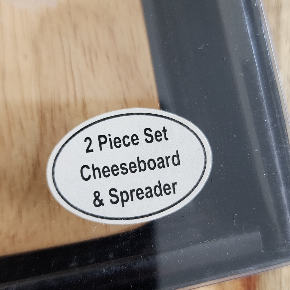 Wooden Cheese Board and Spreader | Charcuterie Board - Picture 3 of 4